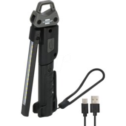 BRENNENSTUHL BRE 1173730002 - Lámpara de mano LED a batería 400 lm, plegable