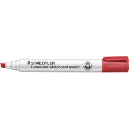 STAEDTLER 351BRT - Marcador de pizarra blanca, 2 o 5 mm, rojo