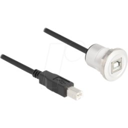 DELOCK 88182 - Toma de panel USB 2.0 tipo B