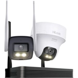 HILOOK HIL IK2044BTHPHW - Videograbador EasyLink WLAN, set incl. 2 cámaras