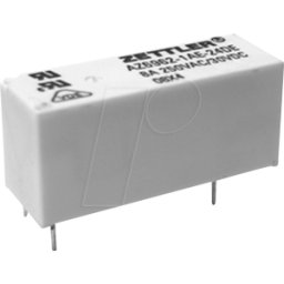 ZETTLER AZ6962-1AB-12DEA - Relé 1xNO 10A 12V 620R.