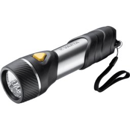 VARTA VAR LED DL F30 - Linterna LED Day Light, 70 lm, plateado/gris