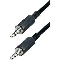 MAXTRACK MATR A51 - Cable de audio, conector jack estéreo de 3,5 mm, 1,5 m