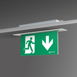 BELTRONA MEXM 82506 - Luz de ruta de escape LED, luz de emergencia, montaje en el tech