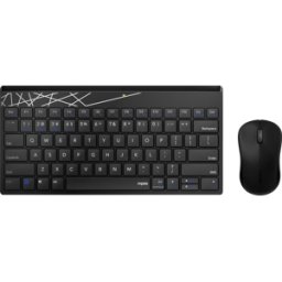 RAPOO 8000M SW - Combinación de teclado y ratón, Bluetooth/inal&aac