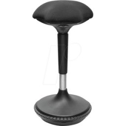 LOGILINK EO0011 - Taburete de oficina/taburete de apoyo, ajustable en altura