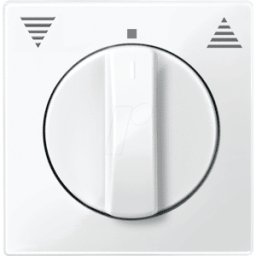MERTEN EL SM 567119 - Sistema M, placa central, interruptor de persiana, blanco polar,