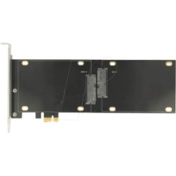 DELOCK 90348 - Tarjeta PCIe x1 con 2 unidades de disco duro SATA / SSD