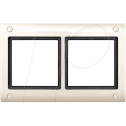MERTEN EL ME 401244 - Diseño acuático, bastidor, doble, atornillable, bl