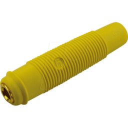 HIRSCHMANN TEST & MEASUREMENT KUN 30 AU GE - Acoplamiento, 4 mm , hasta 2,5mm², bañado en oro, amarill