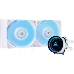 CFT CLC-240-RGBW - CHIEFTEC Iceberg Blanco 240 AiO refrigeración por agua, argb, bl