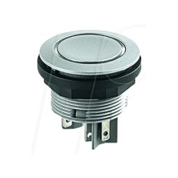 SCHLEGEL STLRB2 - Pulsador - 2 S, plata, anillo led azul