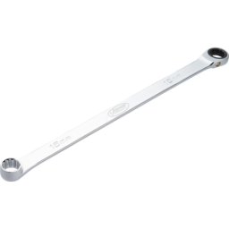 VIGOR VI V7031-16 - Llave de boca cerrada con carraca, extralarga, SW 16 mm