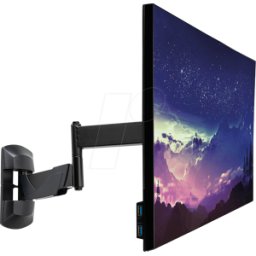 LINDY 40714 - Soporte para monitor, 1 pantalla, 10" - 26", montado en la pared