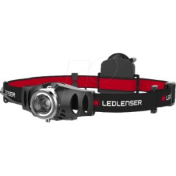 LEDLENSER LED LENSER H3.2 - Luminaria frontal LED H3.2, 120 lm, negro / rojo, 3x AAA (Micro)