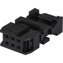 BKL 10120862 - Conector de postes de 2 x 3 polos, contactos dorados