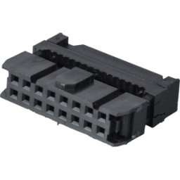 FREI PFL 16 - Conector hembra de montaje en poste, 16 pines, con protecci&oacu