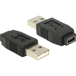 DELOCK 65094 - Adapter USB 2.0 A plug > Mini B socket