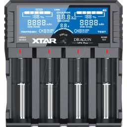 XTAR DRAGON VP4 - Cargador, 12 V 3 A, adaptador de coche