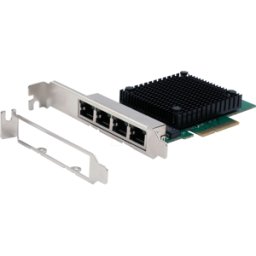 EXSYS EX-60114 - Tarjeta de red, PCIe, 2,5 Gigabit Ethernet, 4x RJ45