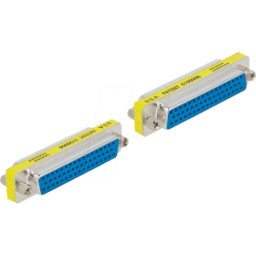 DELOCK 65002 - Adaptador HD/DB hembra de 50 clavijas / hembra
