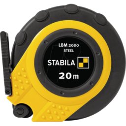 STABILA 19658 - Cinta de Cápsula de Acero LBM 2000 ACERO, 20 m.