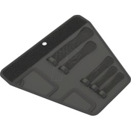 WERA 05136491001 - Bolsa plegable, vacía, 295 x 98 mm