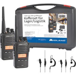 MIDLAND G18 S5 - Radio PMR, conjunto de 2