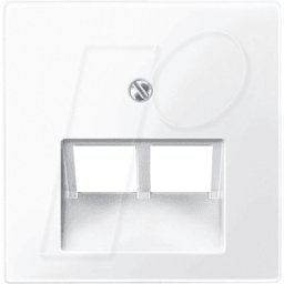 MERTEN EL SM 296125 - Sistema M, placa central, inserto UAE, blanco activo, brillante