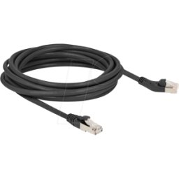 DELOCK 80625 - Cable de red RJ45 Cat.6A S/FTP macho 45° en ángulo izquierdo a m