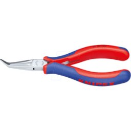 KNIPEX KN 35 82 145 - Alicate para electrónica curvado 45°, 145 mm, pulido refl
