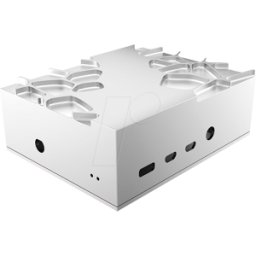 AKASA RPIC RA09-M1S - Carcasa para Raspberry Pi 4B, aluminio, plata