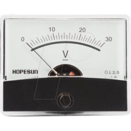 VELLEMAN VEL AVM6030 - Herramienta de medición de bobina giratoria, 30 V, 60x47