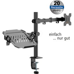 MYWALL MYW HEG8L - Soporte para monitor, 1 pantalla, 17" - 32", inclinable, girator