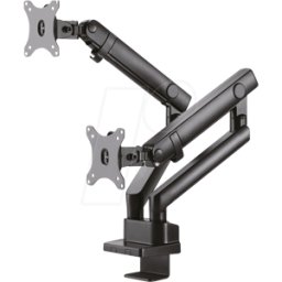 ICYBOX ICY IB-MS314-T - Soporte para monitor, 2 pantallas, hasta 32 pulgadas, montaje en