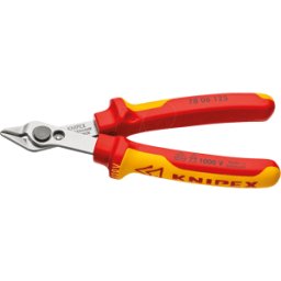 KNIPEX KN 78 06 125 - Alicates de corte lateral VDE, Electronic Super Knips® VDE, 125