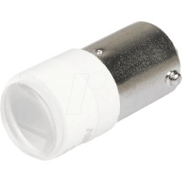 SIGNAL CONSTRUCT MELB 2264 - Proyector LED, BA9s, blanco, 24 V, 7380 mcd, Ø10 mm, 45°.