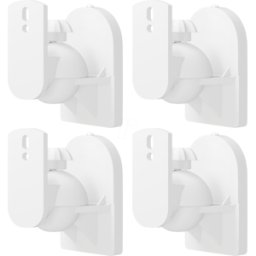 GOOBAY 49392 - Soporte de pared de altavoz, juego de 4, máx. 3,5 kg, bla