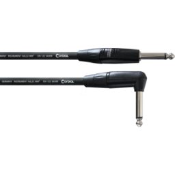 CII 6 PR - CORDIAL 6,3 mm mono jack, mono ángulo jack, 6,00m