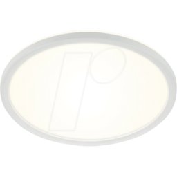 BLULAXA 50959 - Lámpara de techo, 18 W, 2200 lm, 3000 K, anillo blanco