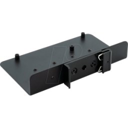 KKSB CASE 61709 - Soporte para riel de sombrero, Arduino, acero, negro