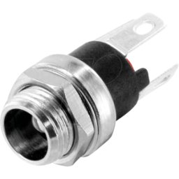 ECON CONNECT ECON DCE5BL - Zócalo DC-Chassis soldadura de 2,5 mm con rosca