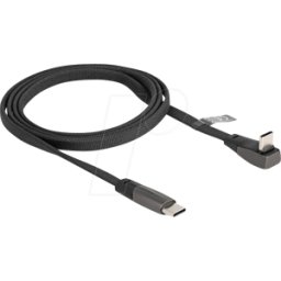 DELOCK 80751 - Cable de sincronización y carga, USB-C, cable plano, 1,0 m