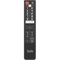 SUPERIOR ELECTRONICS SUPER SAFE BLACK - Control remoto seguro simplificado en negro