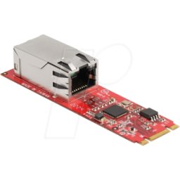 DELOCK 62985 - Tarjeta de red, M.2, 2,5 Gigabit Ethernet, 1 RJ45