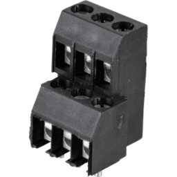 RIA CONNECT AKL 267-06 - Borne de dos pisos, 6 polos, 1,5 mm de diámetro, RM 3,5