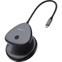 VERBATIM 32147 - Adaptador de pantalla inalámbrica, 4K, USB-C.