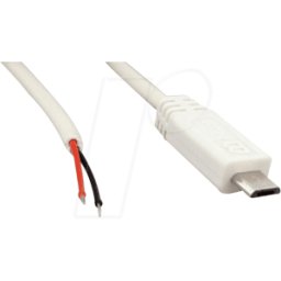 BKL MUSB 10080105 - Micro USB-B - extremos libres, 1,8 m, ws