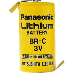PANASONIC BR C-Z - Pila de litio, C (Baby), 5000 mAh, bandera Z, paquete de 1