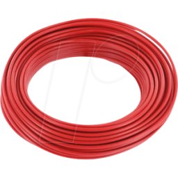 ECON CONNECT ECON KL014RT10 - n connect Alambre de cobre trenzado 0,14qmm 10m rojo
